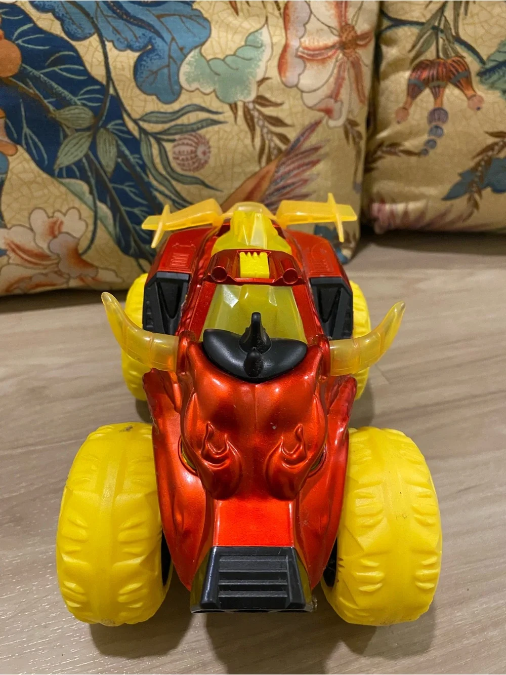 Red & Yellow Monster Truck Toy for Kids - Brand Unknown